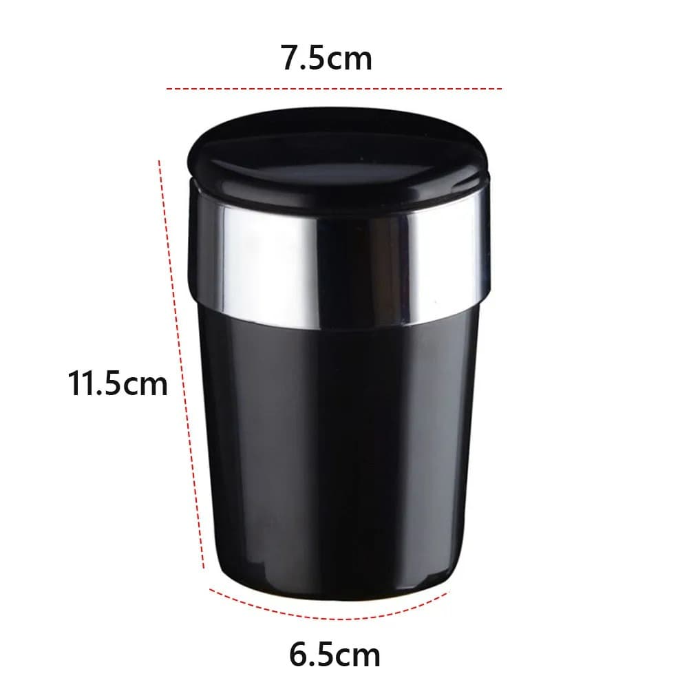 Popielniczka samochodowa z pokrywką