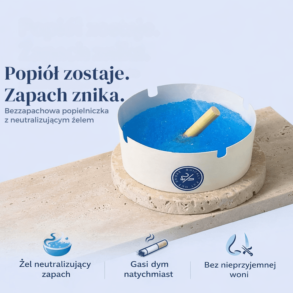FreshAsh – bezzapachowa popielniczka 25 sztuk (5 GRATIS)